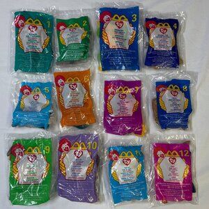 McDonald"s Ty Beanie Babies 1999 Set of 12 New in Package, Complete Set